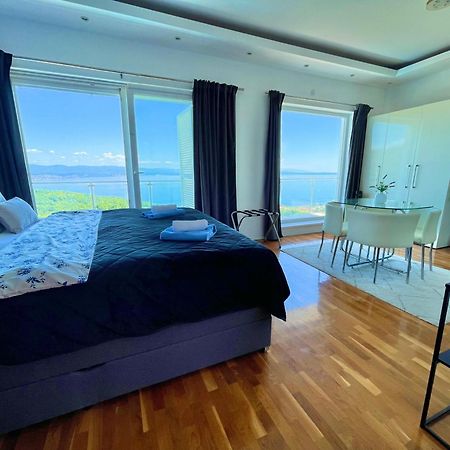 Luxury Villa Eternity - Marvelous Sea View - Box Spring Beds - Opatija-Poljane Ngoại thất bức ảnh