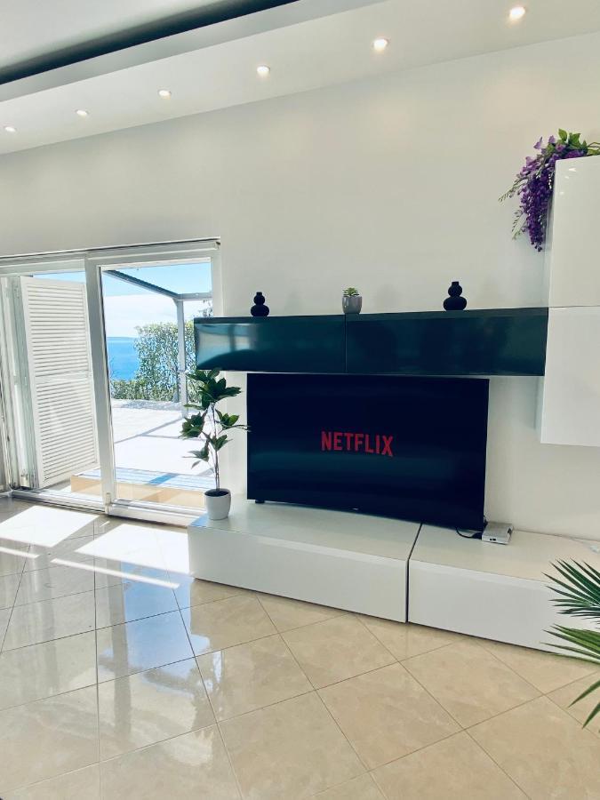 Luxury Villa Eternity - Marvelous Sea View - Box Spring Beds - Opatija-Poljane Ngoại thất bức ảnh